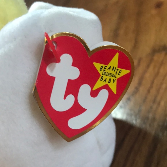 TY🐣BEANIE BABY🐣EGGBERT🐣CHICK🐣EASTER🐣 - Picture 4 of 5